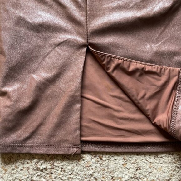 Naked Wardrobe Brown Long Sleeve bodycon Dress size M - Picture 7 of 8